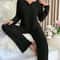 Womens Winter Pajama Set Soft Womens Loungewear Set Cozy 2 Piece Sleepwear 6