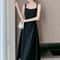 Elegant Square Neck Maxi Dress Womens Summer Party Dress Sleeveless Vintage Style Long Dress 5