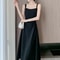 Elegant Square Neck Maxi Dress Womens Summer Party Dress Sleeveless Vintage Style Long Dress 5