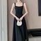 Elegant Square Neck Maxi Dress Womens Summer Party Dress Sleeveless Vintage Style Long Dress 6