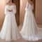 Elegant Off Shoulder Lace Maxi Dress Womens White Evening Gown Long Sleeve Party Dress 6