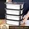 316 Stainless Steel Lunch Box Leakproof Bento Food Container Airtight Storage Box 11