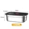 316 Stainless Steel Lunch Box Leakproof Bento Food Container Airtight Storage Box 2