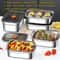 316 Stainless Steel Lunch Box Leakproof Bento Food Container Airtight Storage Box 8