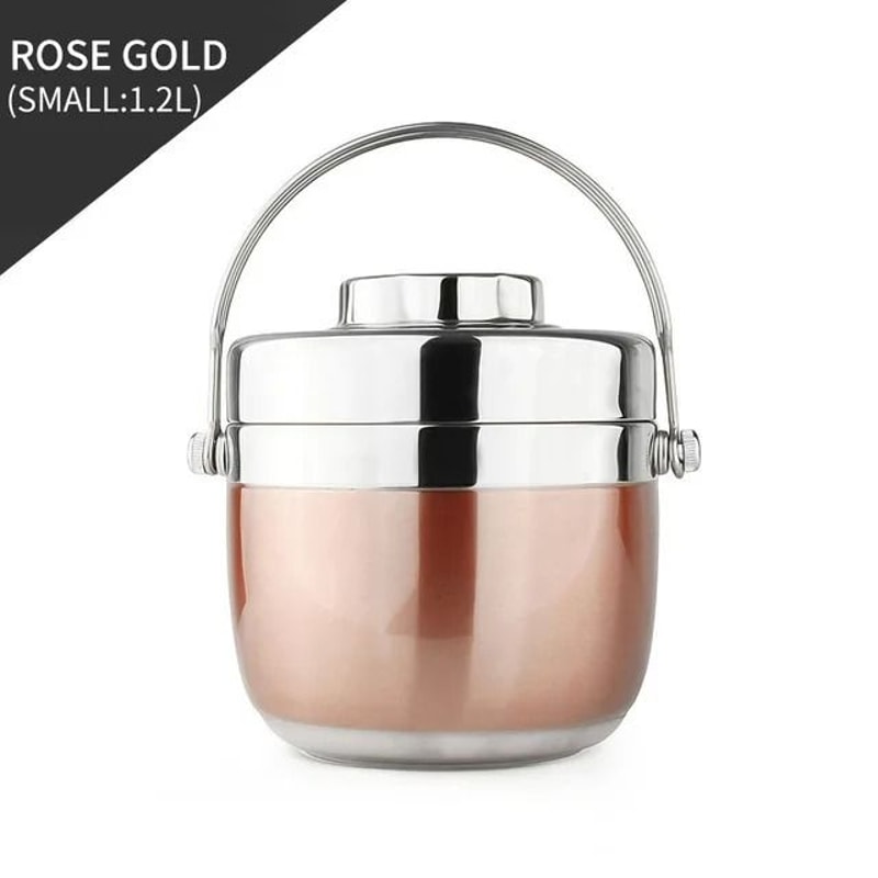 Thermal Food Jar Stainless Steel Soup Thermos With Insulated Bag Leakproof Lunch Container 1