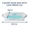 3 Quart Glass Baking Dish With Locking Lid Tempered Casserole Storage Container With Steam Vent 3