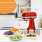Stainless Steel KitchenAid Slicer Attachment Vegetable Shredder Cheese Grater For Stand Mixers 2