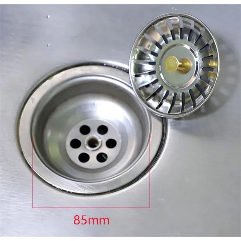 Stainless Steel Sink Drain Filter Kitchen Strainer Food Waste Catcher For Sink And Floor Drain 2