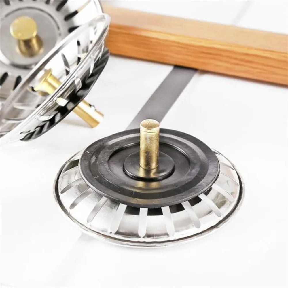 Stainless Steel Sink Drain Filter Kitchen Strainer Food Waste Catcher For Sink And Floor Drain 3