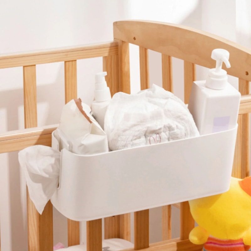 Bedside Storage Caddy Bed Hanging Organizer Bag With Pockets For Phone Books And Essentials 6