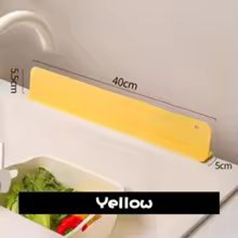 Silicone Sink Splash Guard Kitchen Water Shield Protector For Clean And Dry Dishwashing 2