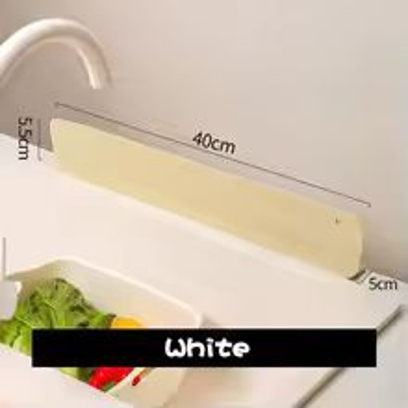 Silicone Sink Splash Guard Kitchen Water Shield Protector For Clean And Dry Dishwashing 1