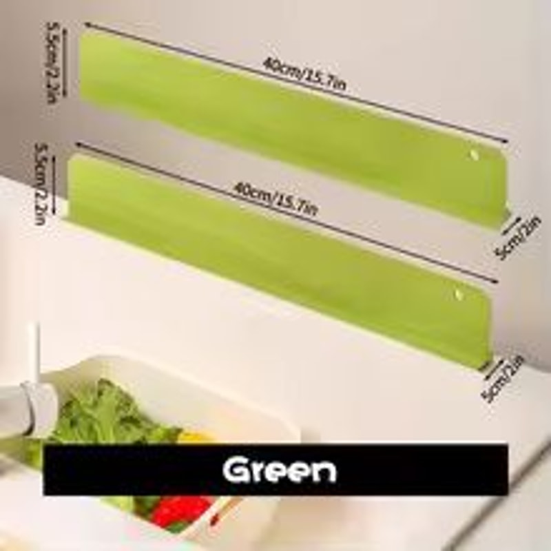 Silicone Sink Splash Guard Kitchen Water Shield Protector For Clean And Dry Dishwashing 6