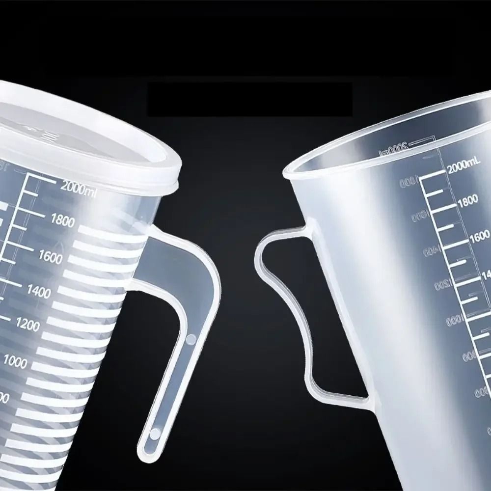 Large Plastic Measuring Cup With Scale Food Grade Graduated Measuring Beaker For Kitchen And Lab Us 17