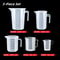 Large Plastic Measuring Cup With Scale Food Grade Graduated Measuring Beaker For Kitchen And Lab Us 15
