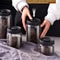 Glass Coffee Bean Storage Jar Airtight Vacuum Container With Moisture Proof Seal Lid 9