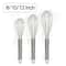 Stainless Steel Balloon Whisk Manual Egg Beater Mixer For Baking And Cooking 5