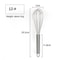 Stainless Steel Balloon Whisk Manual Egg Beater Mixer For Baking And Cooking 4