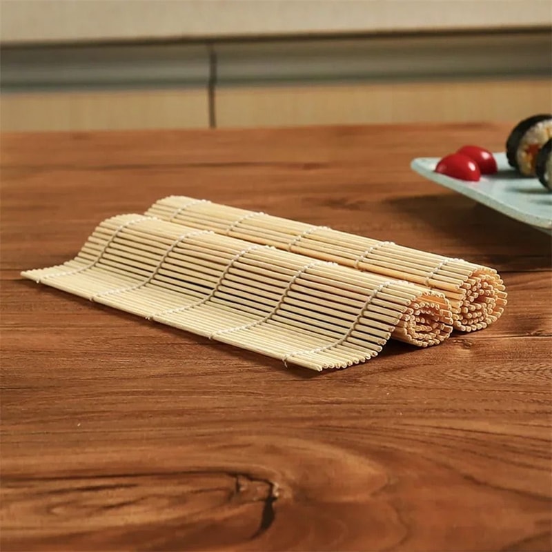 Bamboo Sushi Rolling Mat Non Stick Sushi Roller Mat For Easy Homemade Sushi 8