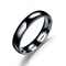 Simple Titanium Wedding Band Ring For Men And Women Hypoallergenic Polished Couple Ring 2