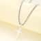 Minimalist Gold Cross Necklace Set For Men And Women Matching Couple Pendant Jewelry 5
