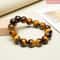 Natural Tiger Eye Stone Bracelet Handmade Beaded Healing Yoga Bracelet 2