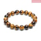 Natural Tiger Eye Stone Bracelet Handmade Beaded Healing Yoga Bracelet 4