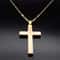 Jesus Cross Necklace Stainless Steel Gold Hip Hop Pendant Chain 5