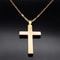 Jesus Cross Necklace Stainless Steel Gold Hip Hop Pendant Chain 5