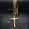 Jesus Cross Necklace Stainless Steel Gold Hip Hop Pendant Chain 7
