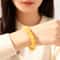 Yellow Citrine Beaded Bracelet Feng Shui Money Stone Crystal Wristband 3
