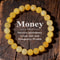 Yellow Citrine Beaded Bracelet Feng Shui Money Stone Crystal Wristband 8
