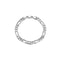 5mm Figaro Chain Bracelet Stainless Steel Silver Unisex Wristband 0
