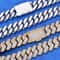 Iced Out Cuban Link Chain 15mm Six Row Heavy Hip Hop Necklace 6