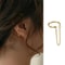 No Piercing Ear Cuff Chain Earring Clip Minimalist Fake Piercing Jewelry 7