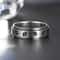 Tortoise Spinner Ring Anti Stress Stainless Steel Anxiety Relief Fidget Ring 7