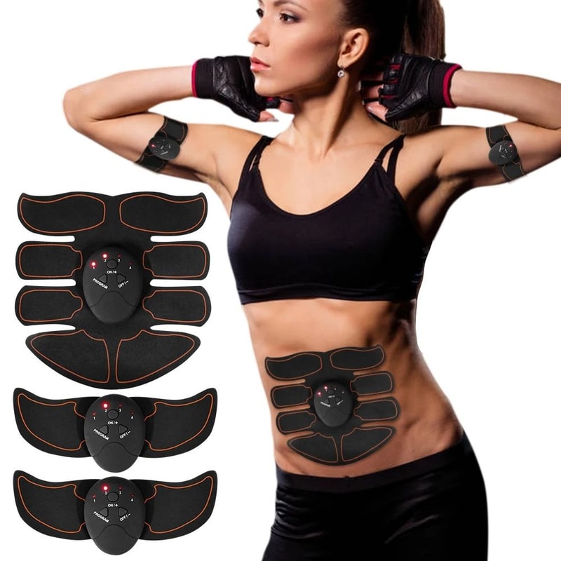 EMS Muscle Stimulator Ab Trainer Electric Abs Toner Fitness Device 6