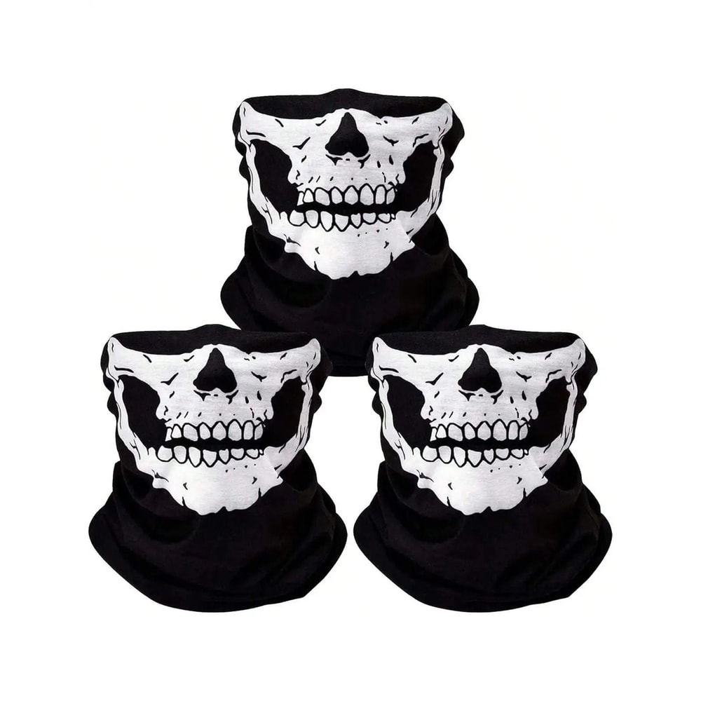Skull Balaclava Mask Breathable Seamless Face Cover Outdoor Headwear 1