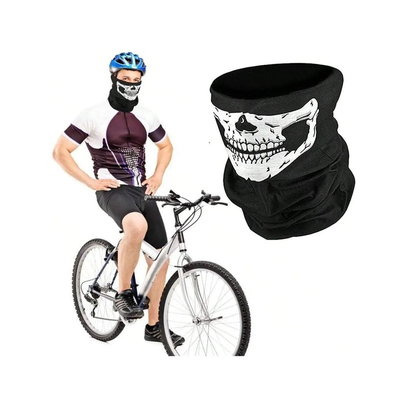 Skull Balaclava Mask Breathable Seamless Face Cover Outdoor Headwear 5