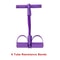 4 Level Resistance Band Trainer With Handles Home Workout Fitness Equipment 5