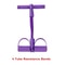 4 Level Resistance Band Trainer With Handles Home Workout Fitness Equipment 2