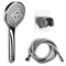 High Pressure Handheld Shower Head 5 Mode Water Saving Bathroom Shower 0