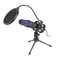 USB Condenser Microphone RGB Gaming Podcast Recording Mic For PC And Laptop 0
