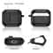 AirPods 4 Protective Case Lock Cover With Hook Shockproof TPU PC Design 16