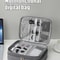 Multifunction Electronics Organizer Bag Cable Storage Travel Tech Accessories Case 5