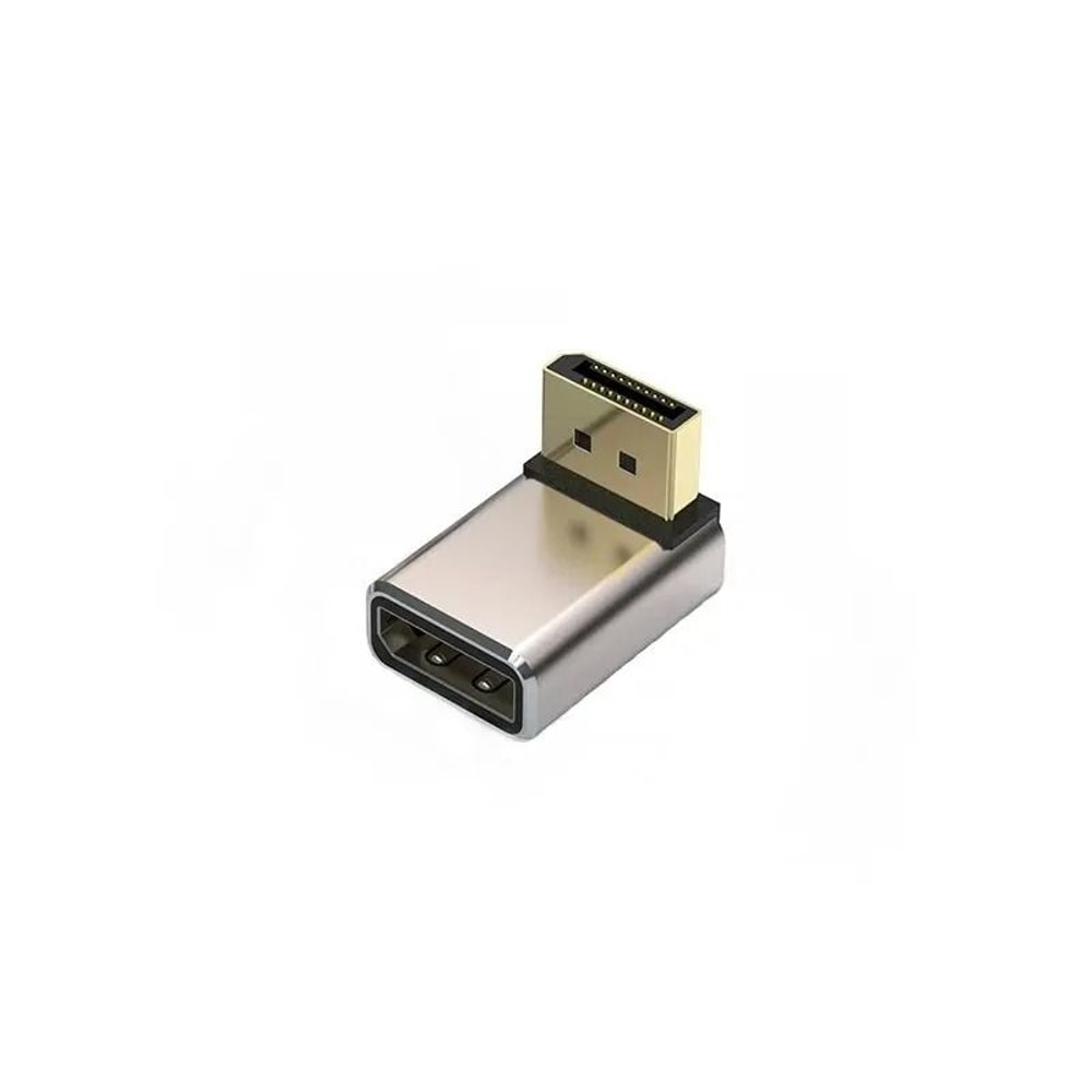 DisplayPort 14 Right Angle Adapter 8K 60Hz DP Extension Connector 1
