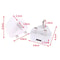 UK Plug USB Charger Dual Port 3 Pin Wall Adapter Universal Charging Plug 3