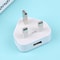 UK Plug USB Charger Dual Port 3 Pin Wall Adapter Universal Charging Plug 1