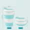 350ML Collapsible Cup Silicone Travel Cup Foldable Coffee Mug With Lid 5
