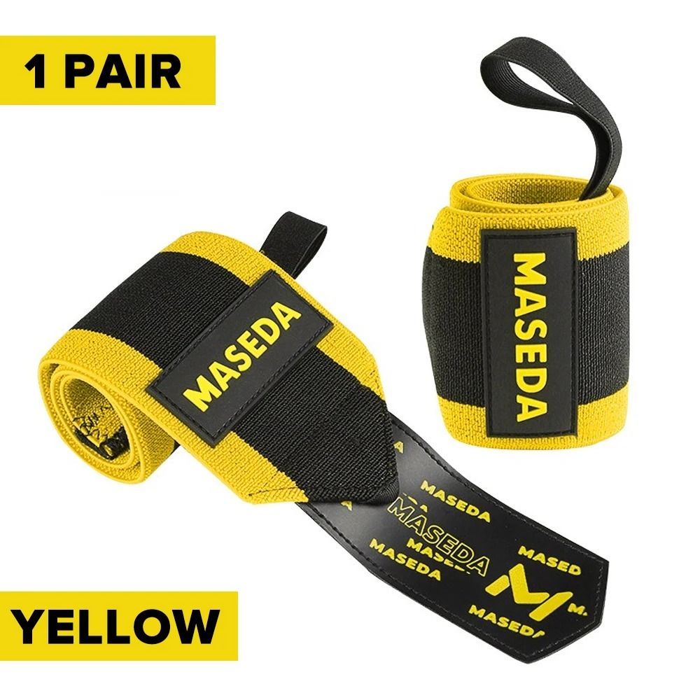 Premium Wrist Support Straps Gym Wrist Wraps For Weightlifting And Training 3